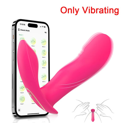 APP-Controlled Thrusting Panty for G-Spot & Clitoral Pleasure