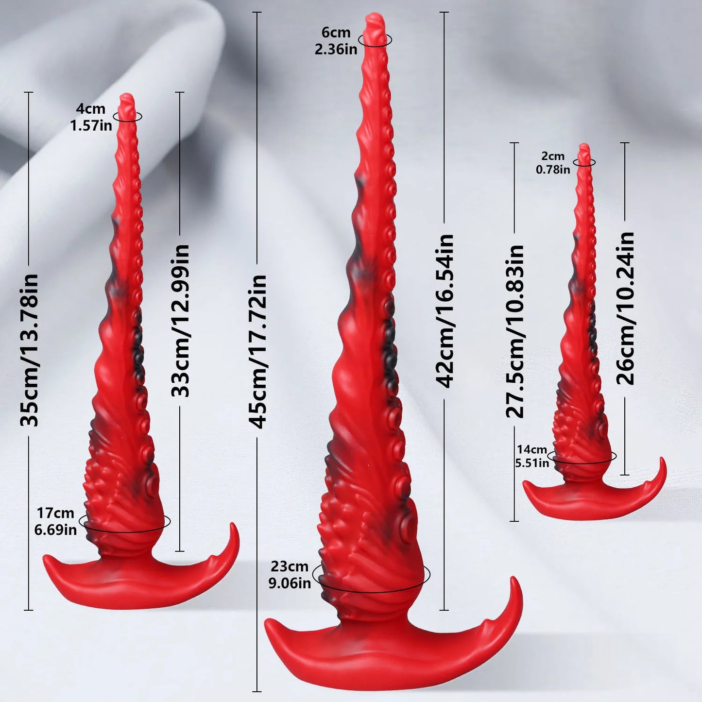 Long Tentacle Dildo Butt Plug - Monster Octopus for Anal & Vaginal Stimulation