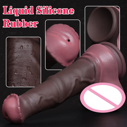 Squirting Animal Penis Sex Toy - Lifelike Silicone