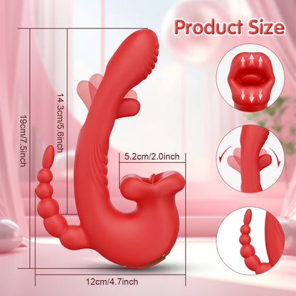 APP-Controlled Tapping Vibrator for G-Spot & Clitoris