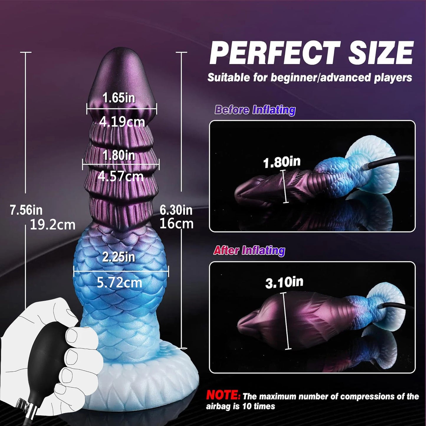 Animal Knot Dildo with Squirting Ejaculation Function