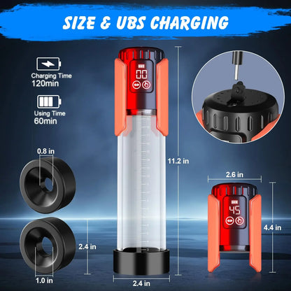 Automatic Electric Penis Pump with Sucking & Vibration