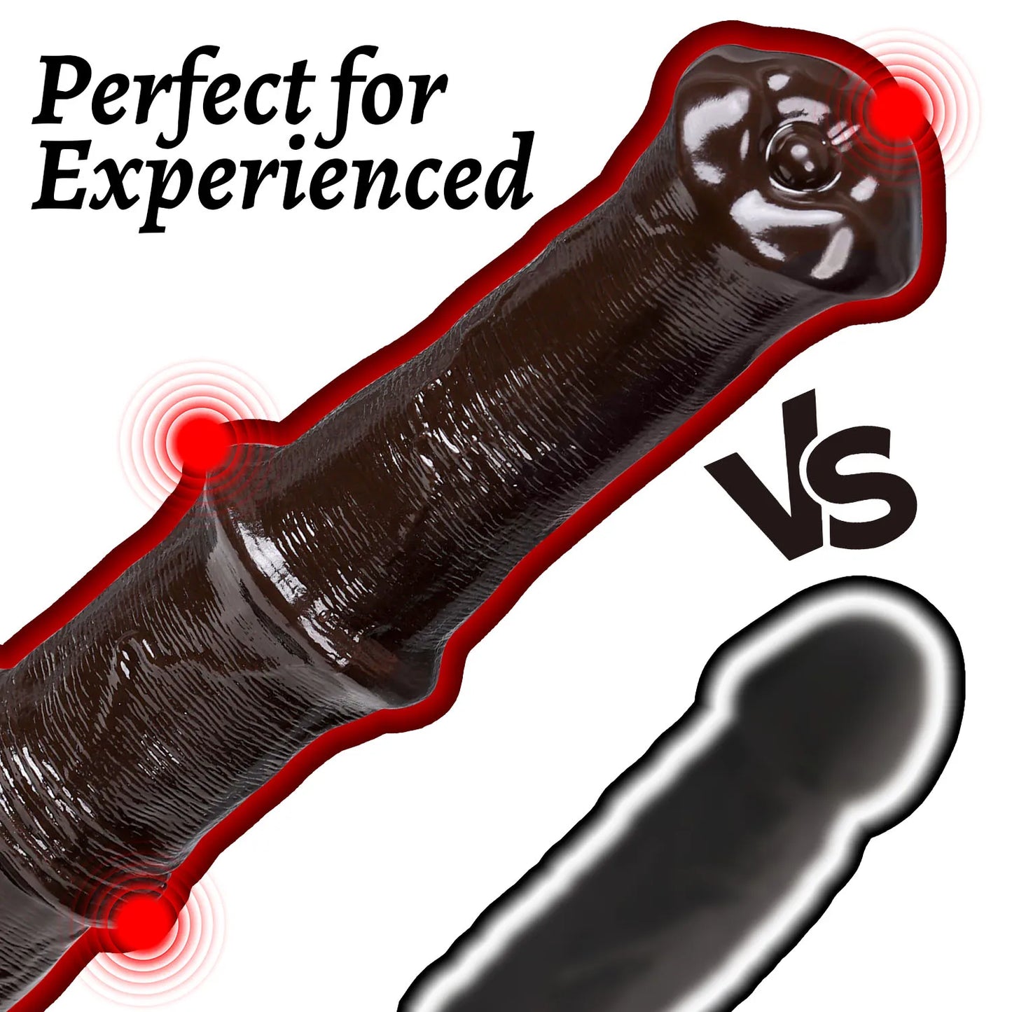 Horse Dildo with Suction Cup - Realistic Animal Toy
