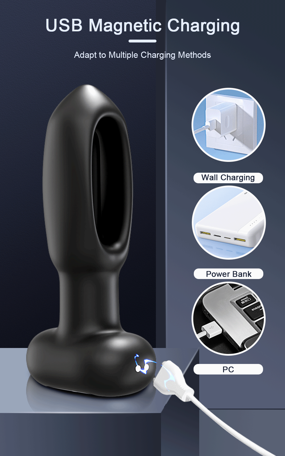 APP Controlled Patting Butt Plug - Prostate Stimulator