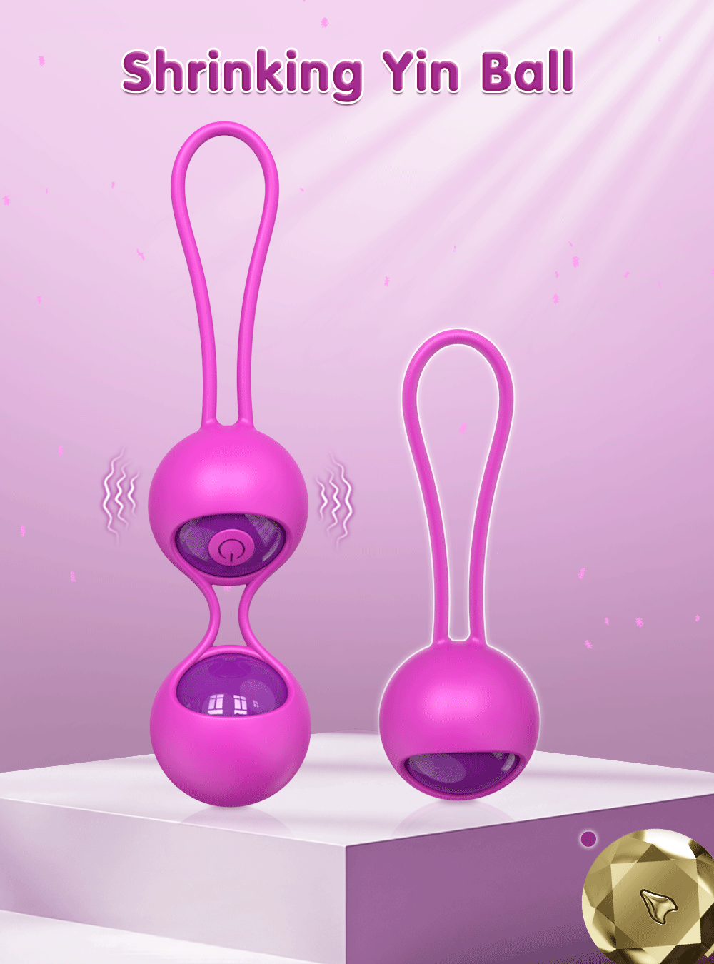 Smart Remote Geisha Kegel Balls for Vaginal Tightening