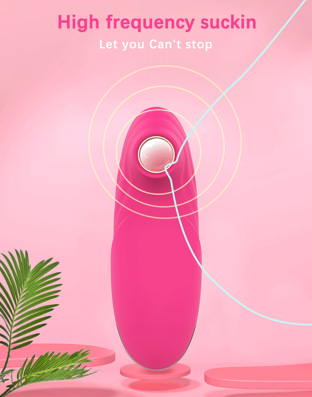 Clitoral Suction Vibrator with Nipple Stimulation