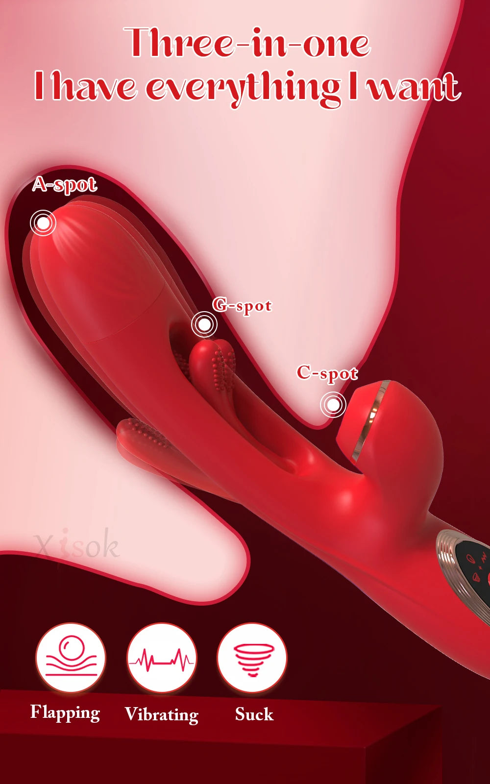 Powerful Rabbit Vibrator for Clit and G-Spot Stimulation