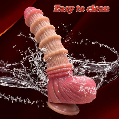 3-Size Monster Dildo Set - Large & Realistic