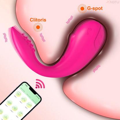 APP-Controlled Wearable Love Egg for Interactive Couples Play
