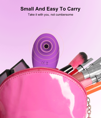 Dual Clit Sucker and Nipple Vibrator with Tongue Licking Motion