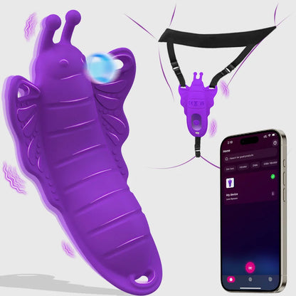 APP-Controlled Wearable Thong Vibrator for Women & Couples