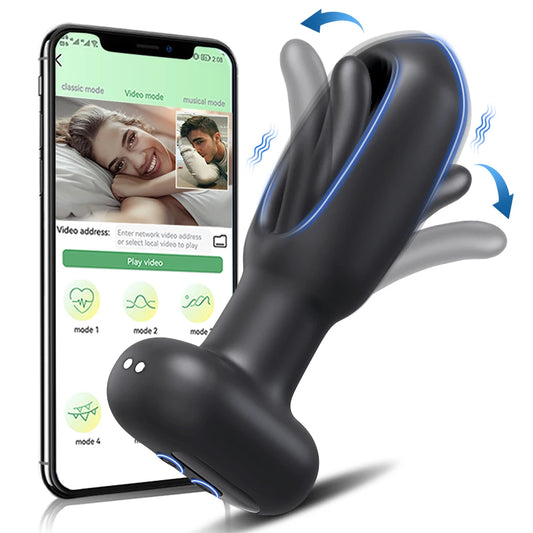APP Controlled Patting Butt Plug - Prostate Stimulator