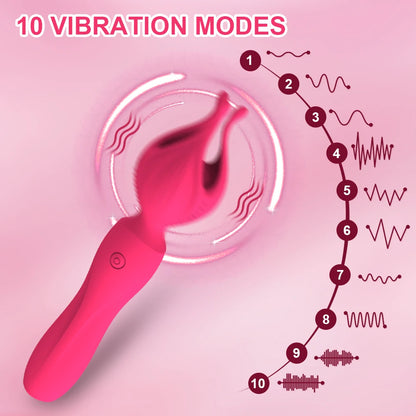Wiggle Motion Vibrator for Clitoral & Nipple Stimulation
