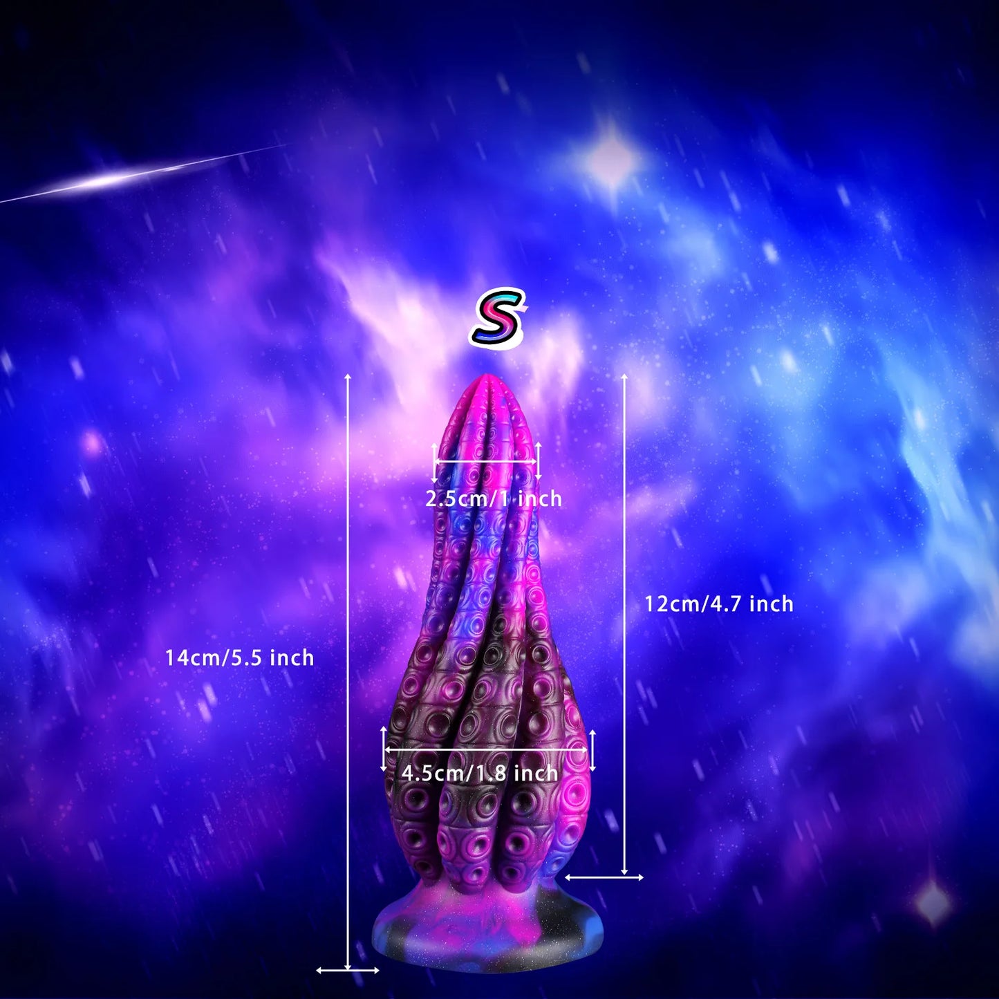 Octopus Tentacle Butt Plug - Dual Vaginal & Anal Dilator