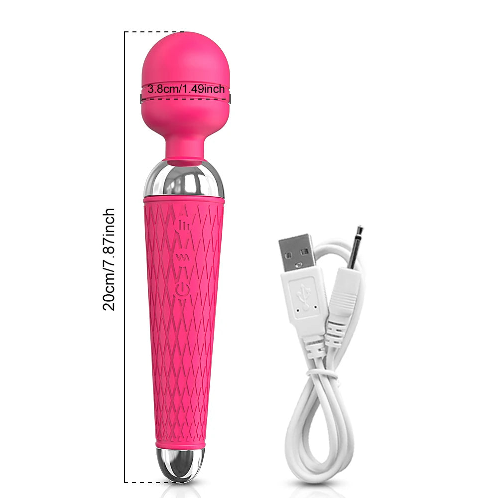 Wand Vibrator for Clitoral Breast & Nipple Massage