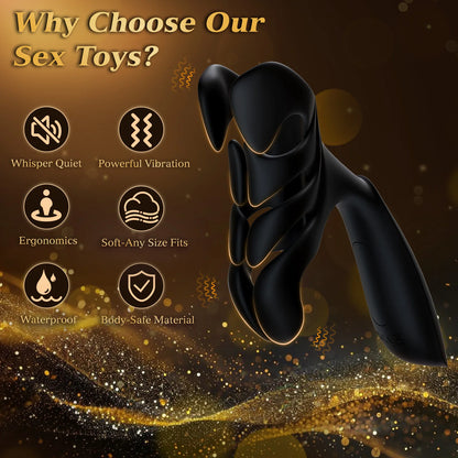 Penis Trainer & Delay Masturbator: Glans Stimulator for Endurance Control