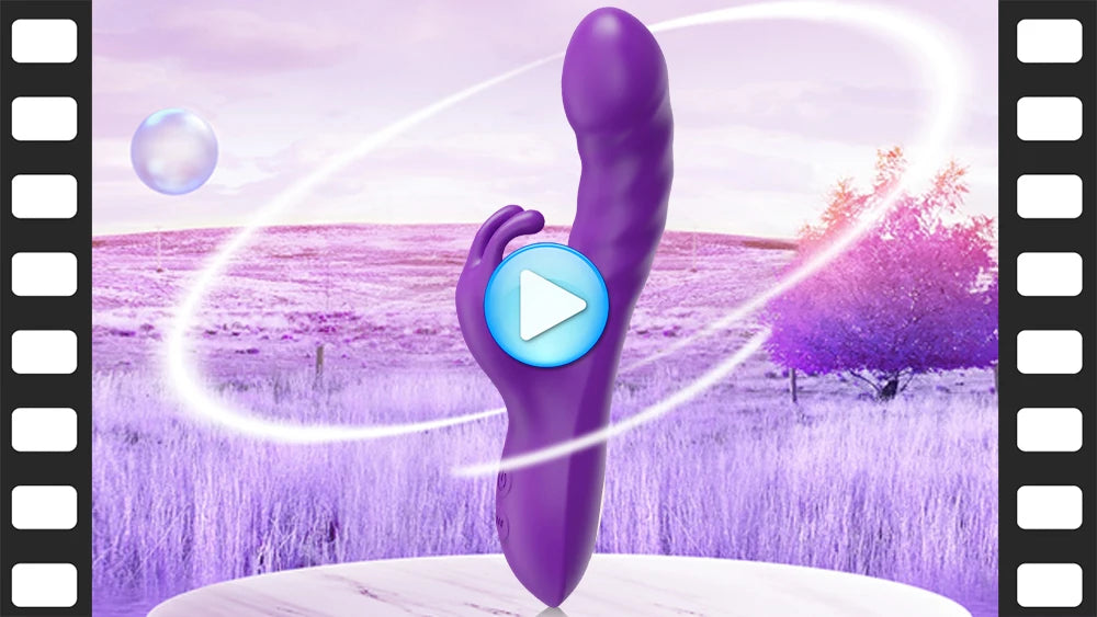 3-in-1 Rabbit Vibrator for G-Spot and Anal Pleasure