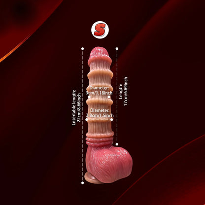 3-Size Monster Dildo Set - Large & Realistic