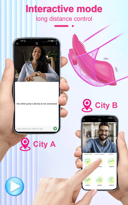 APP/Bluetooth Clit Stimulator Panty with Magnetic Seal