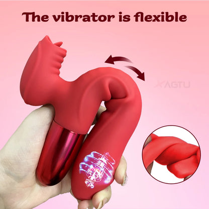 Heating Rabbit Vibrator for Women with G-Spot & Clitoral Stimulation