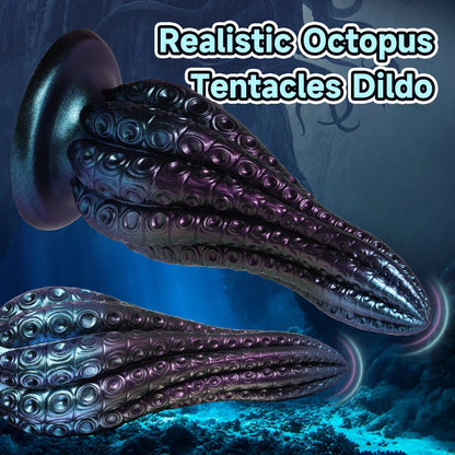 Octopus Tentacle Butt Plug - Dual Vaginal & Anal Dilator