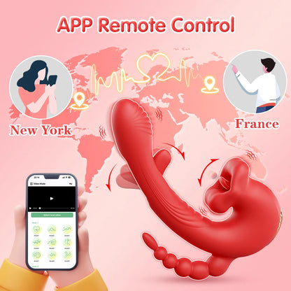 APP-Controlled Tapping Vibrator for G-Spot & Clitoris
