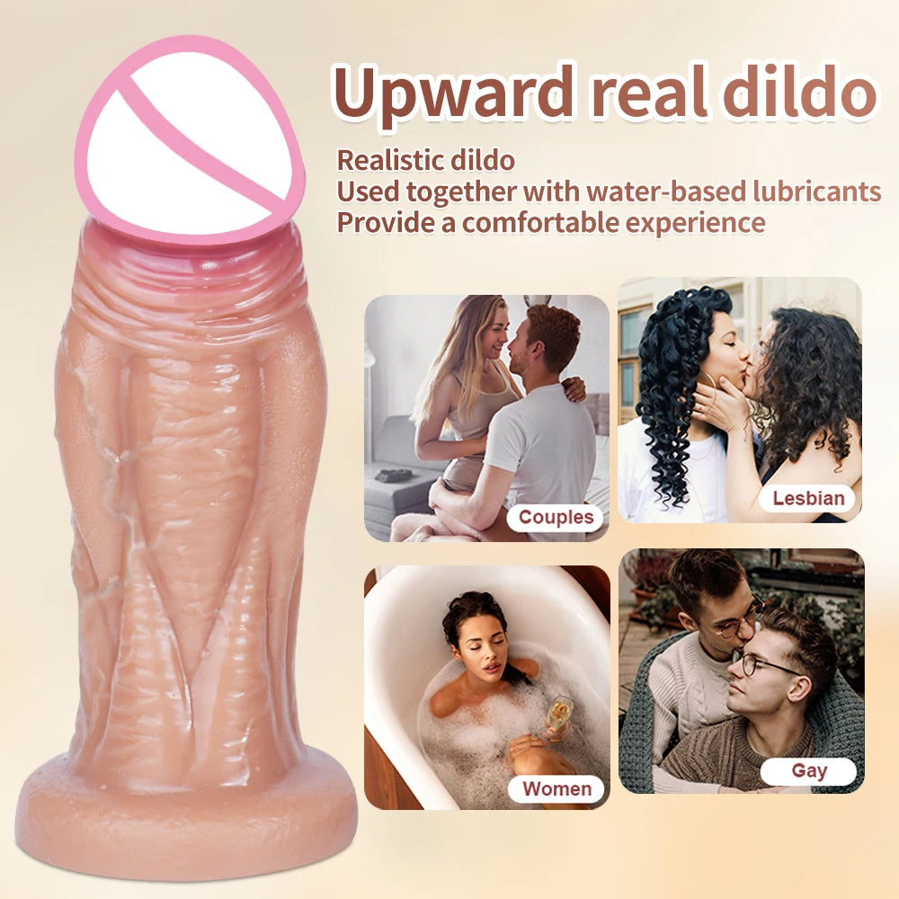Huge Realistic Dildo for Double Penetration