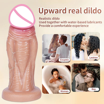Huge Realistic Dildo for Double Penetration