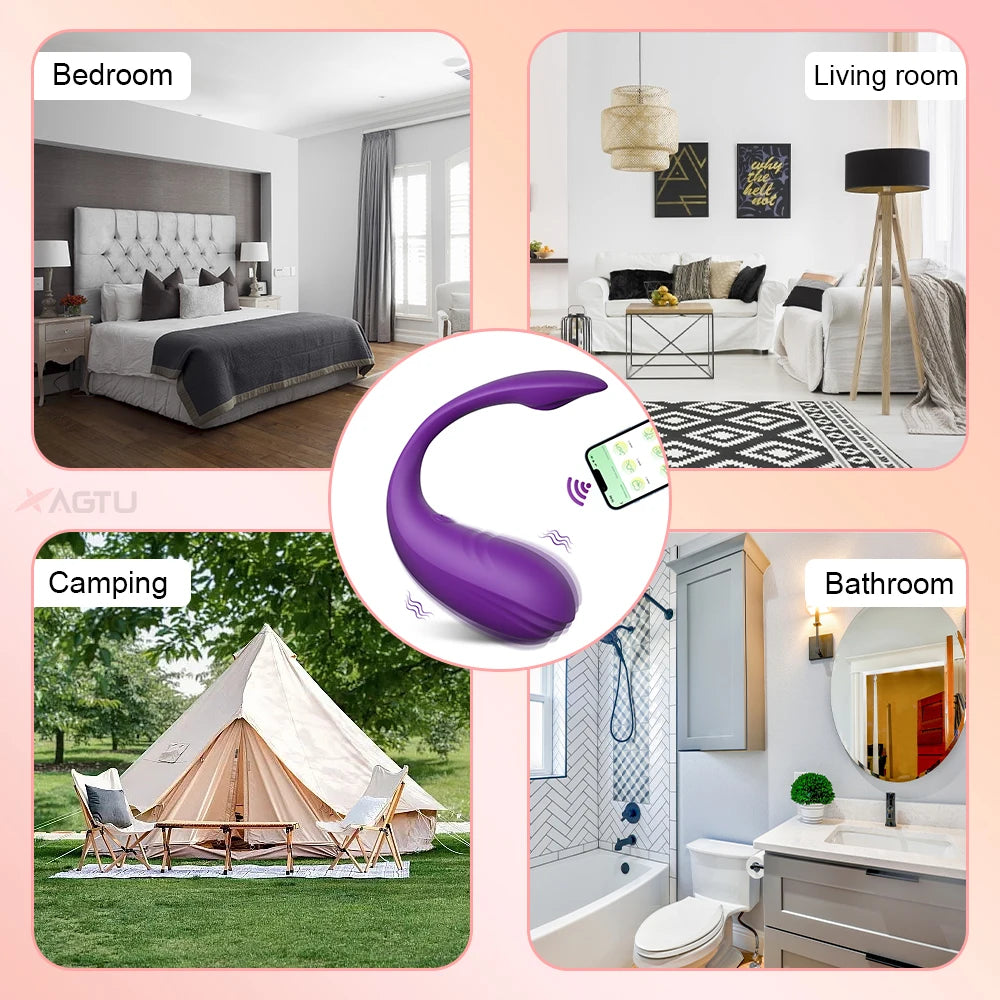 APP-Controlled Wearable Panty Vibrator for Couples Interaction