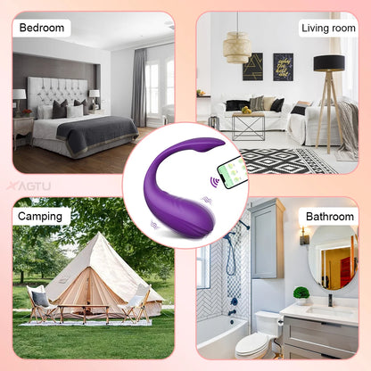 APP-Controlled Wearable Panty Vibrator for Couples Interaction