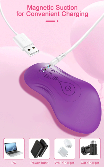 Wearable APP-Controlled Clit Vibrator for Couples & Solo Play