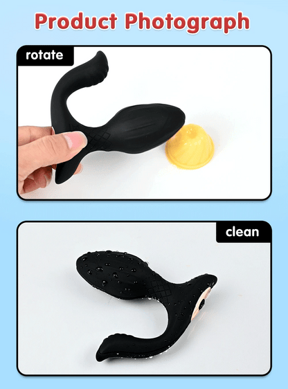 APP Control Prostate Massager with Rotation & Vibration
