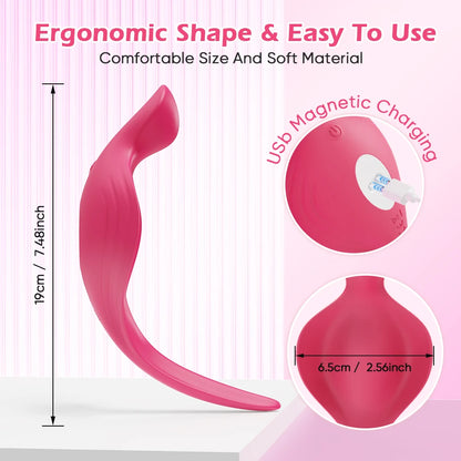 APP-Controlled Wearable Panty for Clitoral & Anal Stimulation