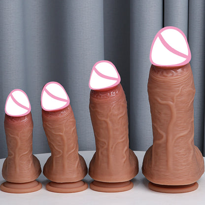 Huge Veined Realistic Dildo with Suction Cup
