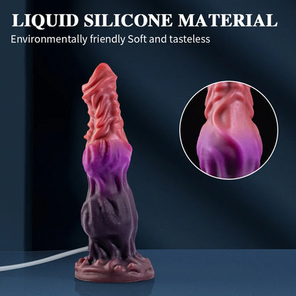 Squirting Monster Dildo with Strong Suction Base