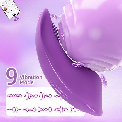 Wearable APP-Controlled Clit Vibrator for Couples & Solo Play
