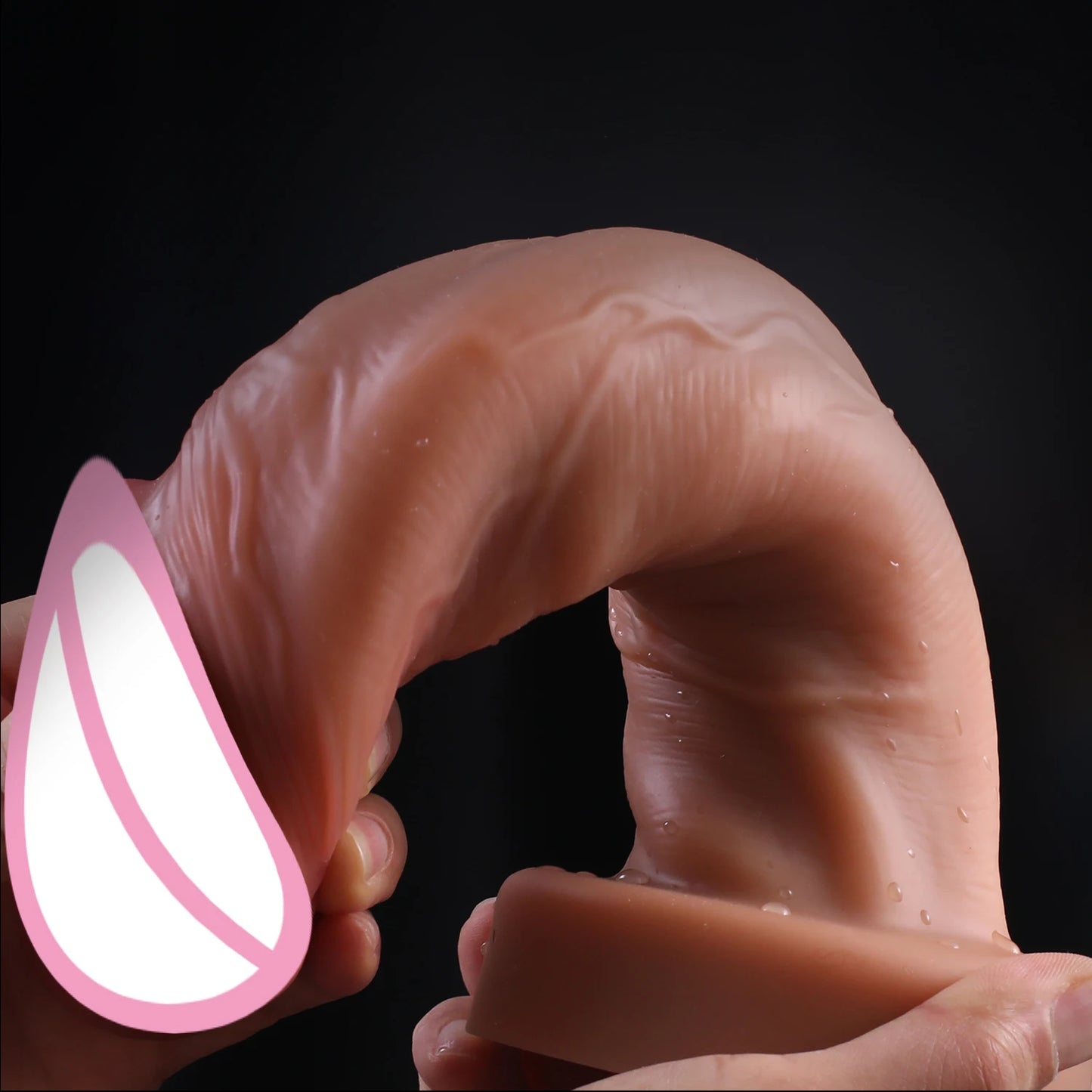 Skin-Feel Realistic Dildo with Suction Cup