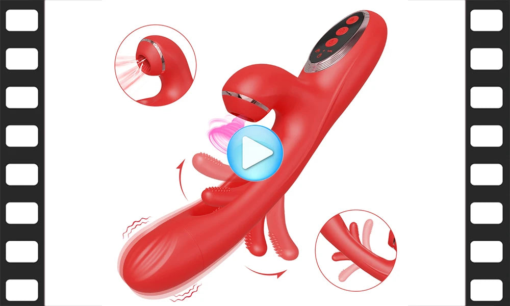 Powerful Rabbit Vibrator for Clit and G-Spot Stimulation