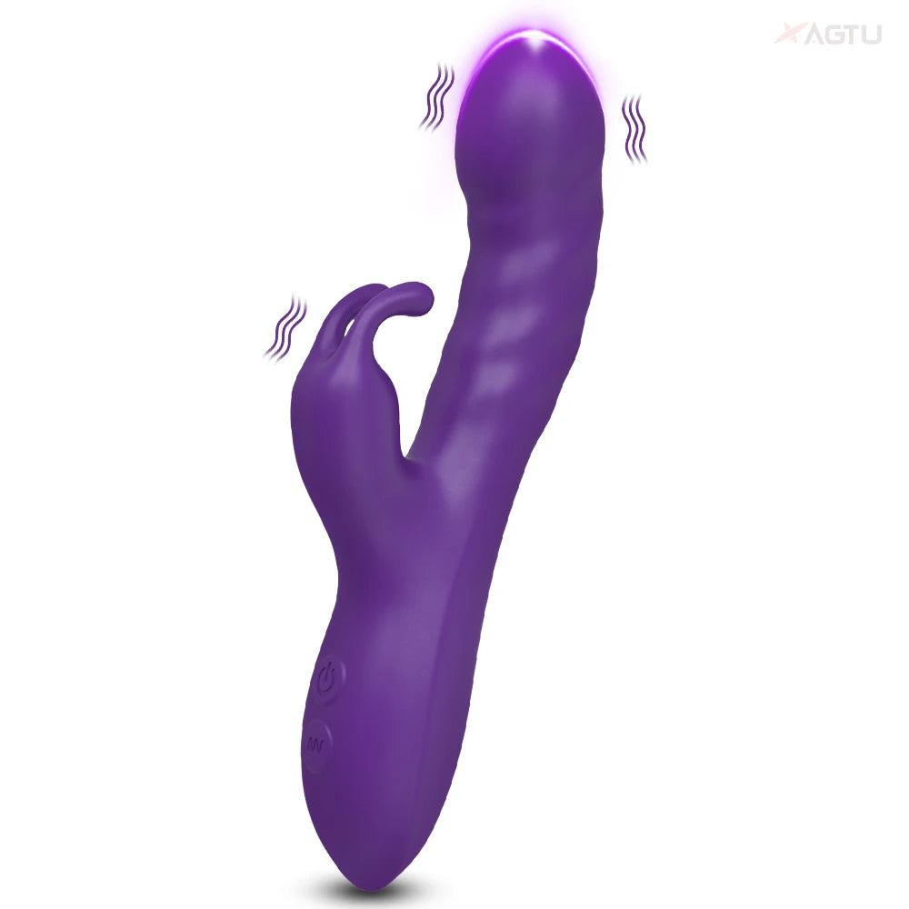 10-Speed Rabbit Vibrator: G-Spot & Clitoris Stimulator