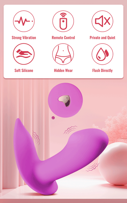 Remote Panty Vibrator for G-Spot & Clitoral Stimulation