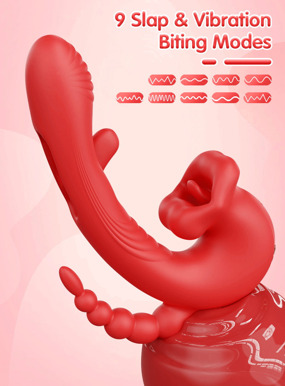 APP-Controlled Tapping Vibrator for G-Spot & Clitoris