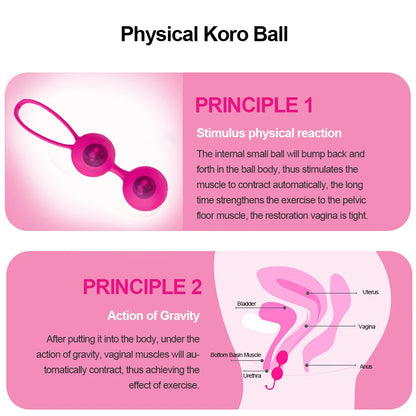Smart Remote Geisha Kegel Balls for Vaginal Tightening