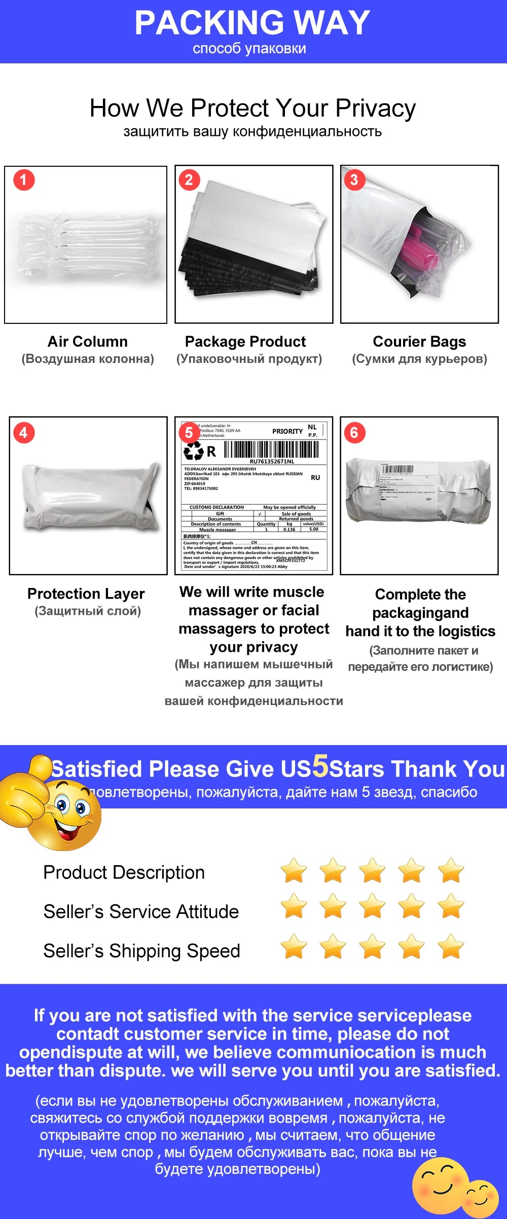 10-Speed Rabbit Vibrator: G-Spot & Clitoris Stimulator