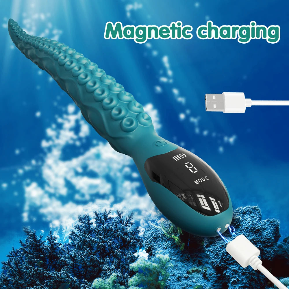 Monster Octopus Tentacle Dildo for G-Spot & Anal Play