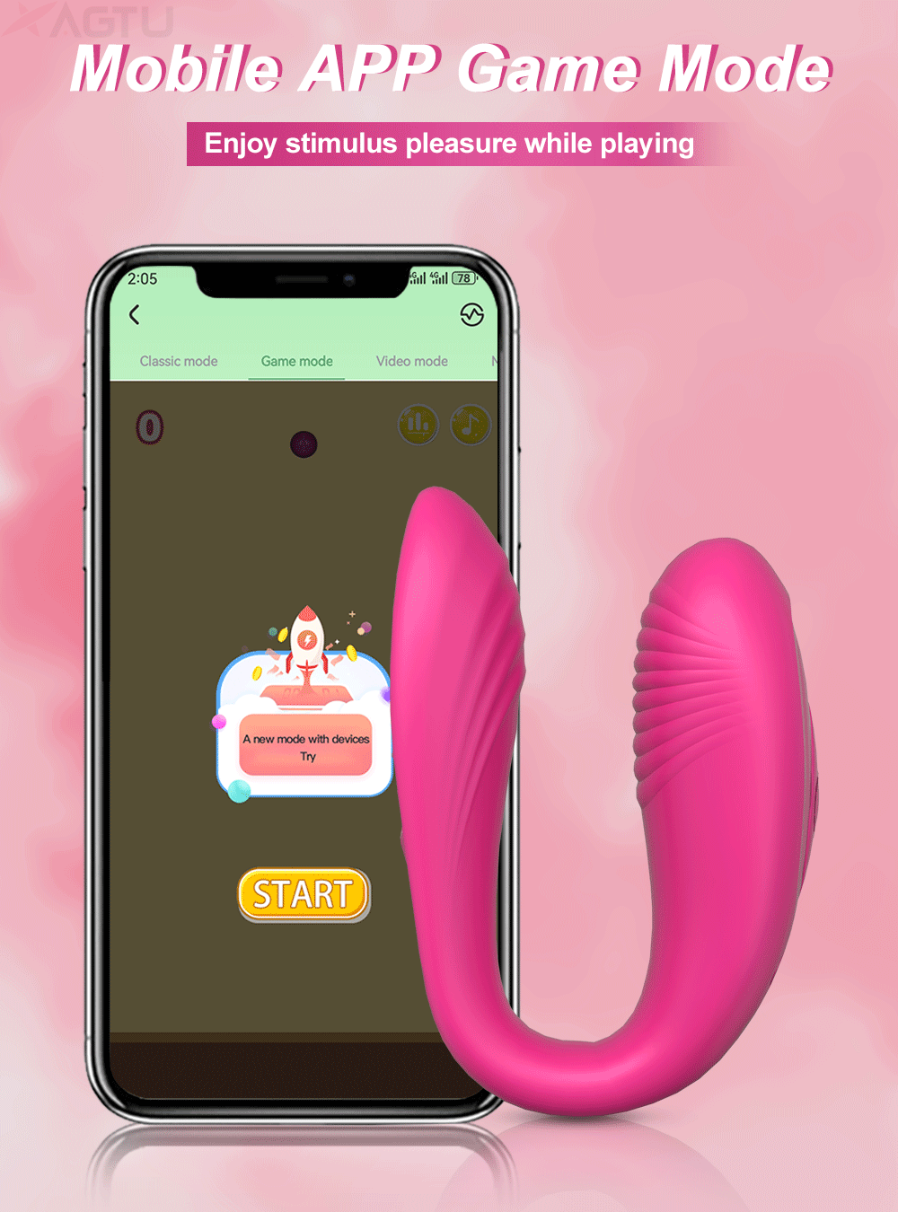 Remote G-Spot & Clitoral Vibrator Panty for Women