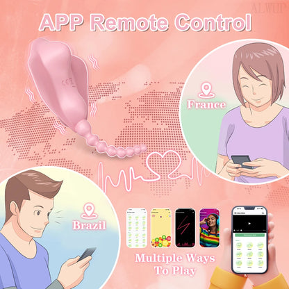 APP-Controlled Wearable Panty for Clitoral & Anal Stimulation