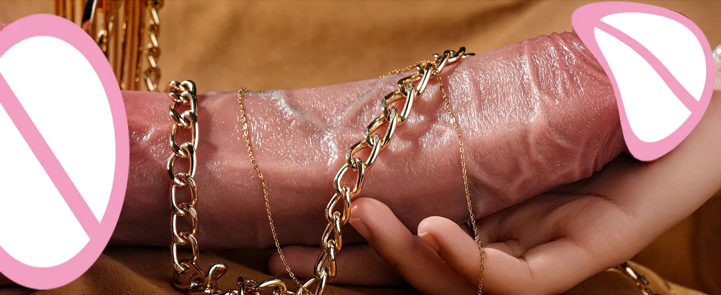 Super Realistic Thick Dildo with Strong Suction Cup