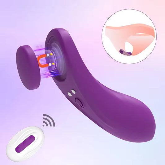 APP-Controlled Magnetic Clit Stimulator Panty for Women