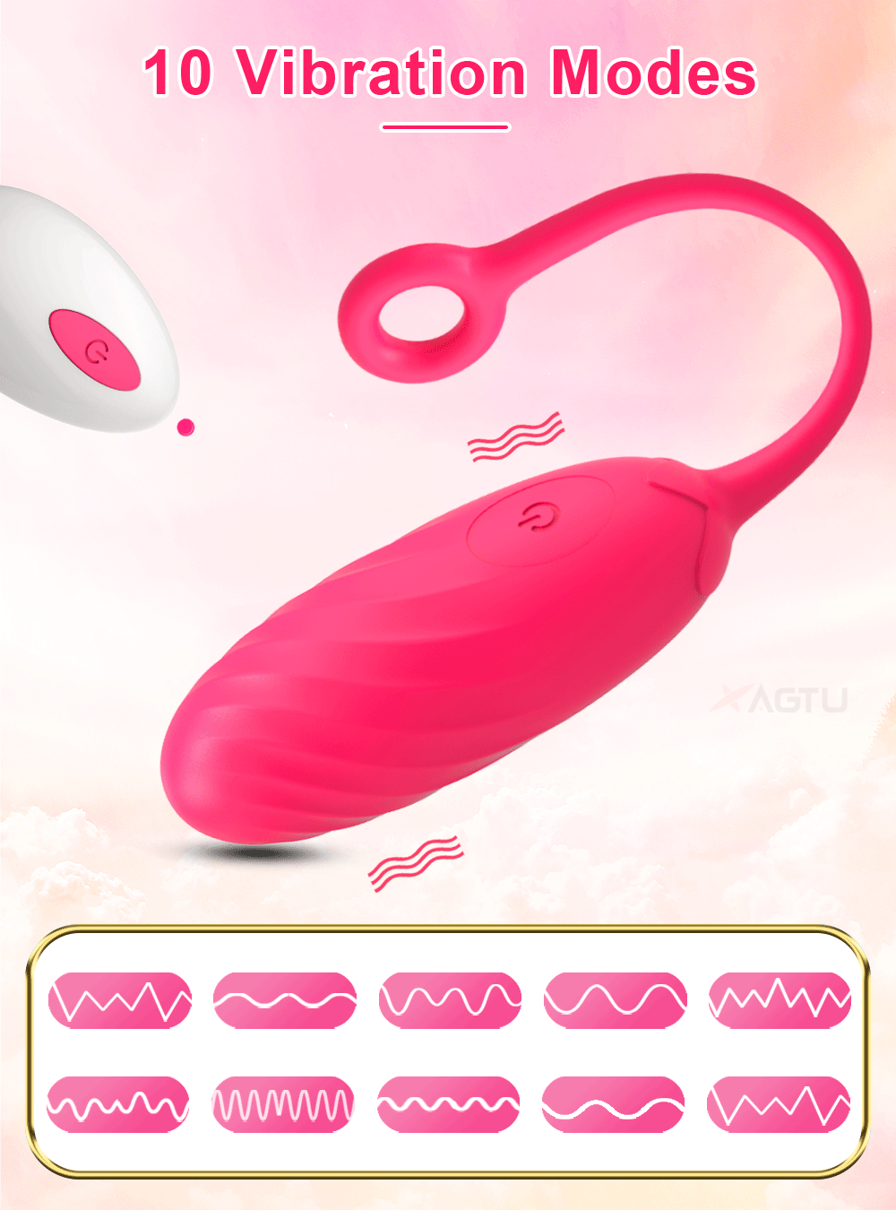 Remote Control Panty Egg for G-Spot & Clit Stimulation
