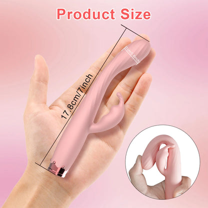 Beginner Rabbit Vibrator: G-Spot & Clitoris Stimulator
